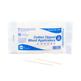 Cotton Tipped Wood Applicators - Non-Sterile