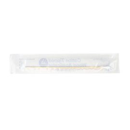 Cotton Tipped Wood Applicators - Sterile