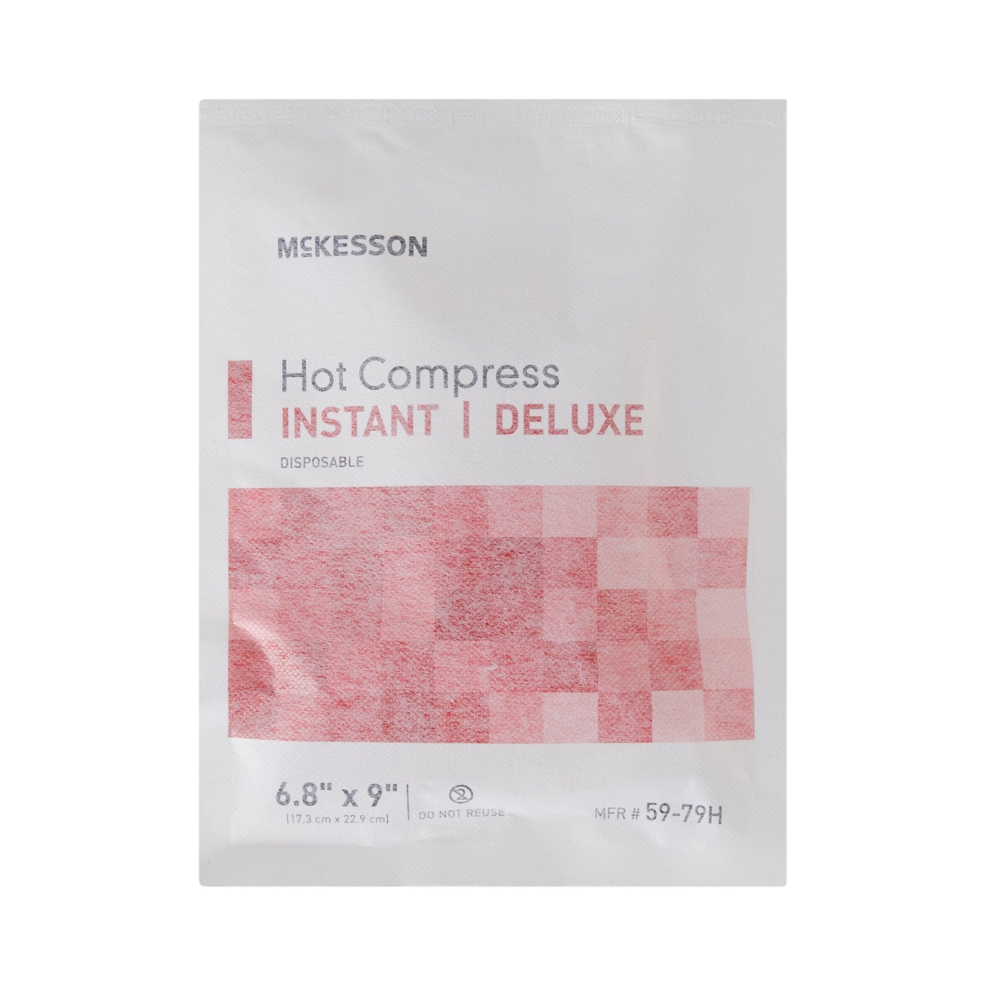 Instant Hot Pack McKesson General Purpose Large Soft Cloth Cover Disposable, Packaging Type- Each