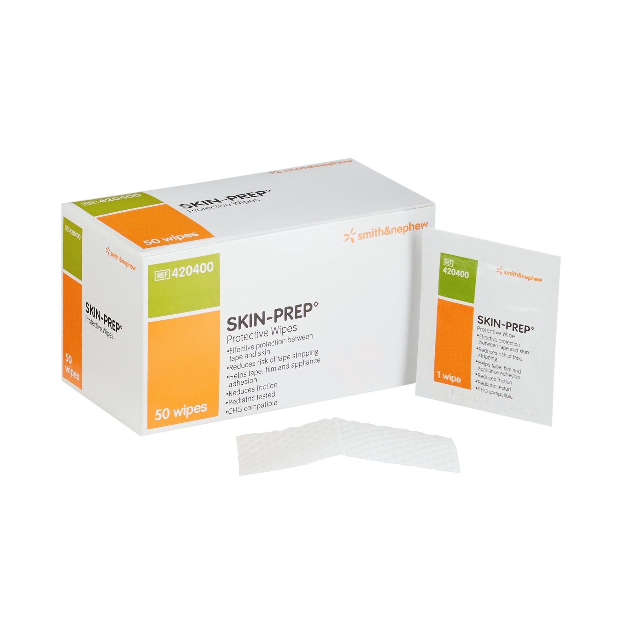 Skin Barrier Wipe Skin Prep 75 to 100% Strength Isopropyl Alcohol Individual Packet Sterile