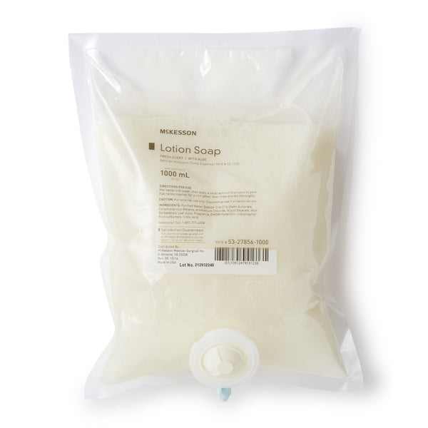 Soap McKesson Lotion 1,000 mL Dispenser Refill Bag Fresh Scent