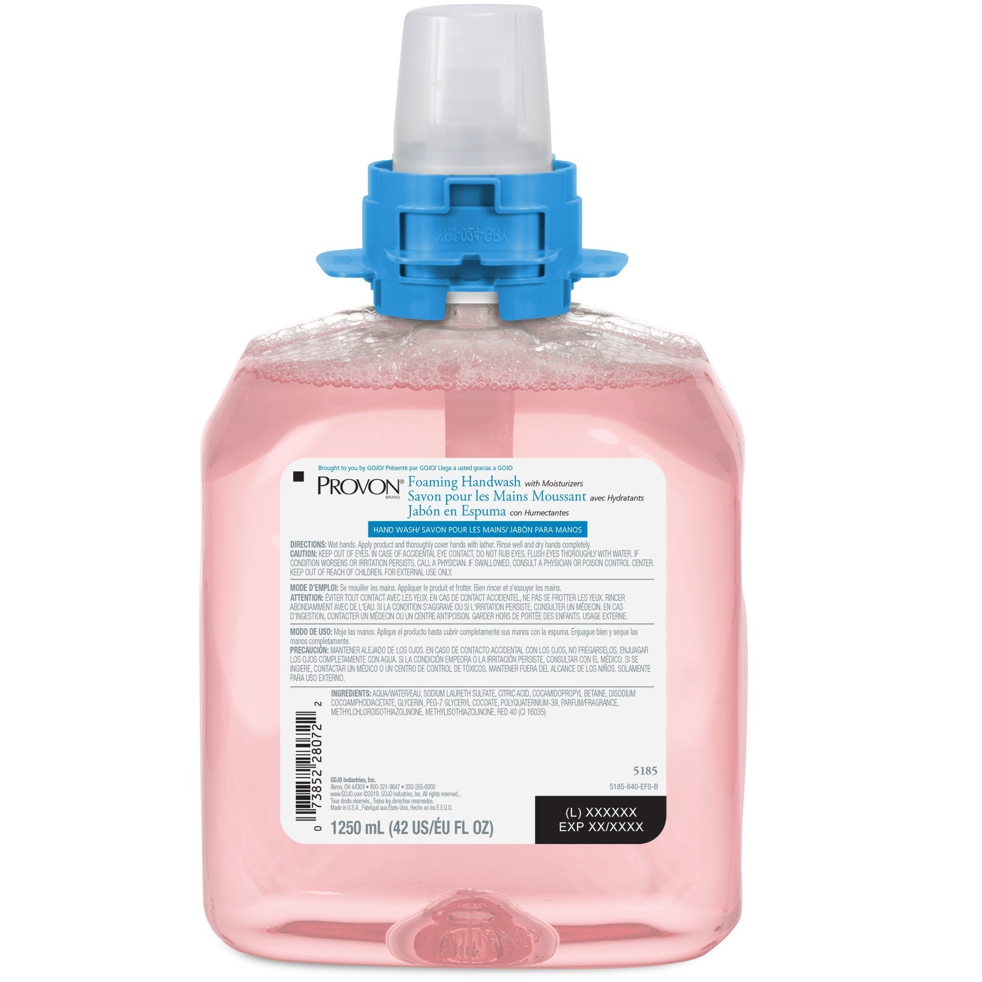 Soap PROVON Foaming 1,250 mL Dispenser Refill Bottle Cranberry Scent