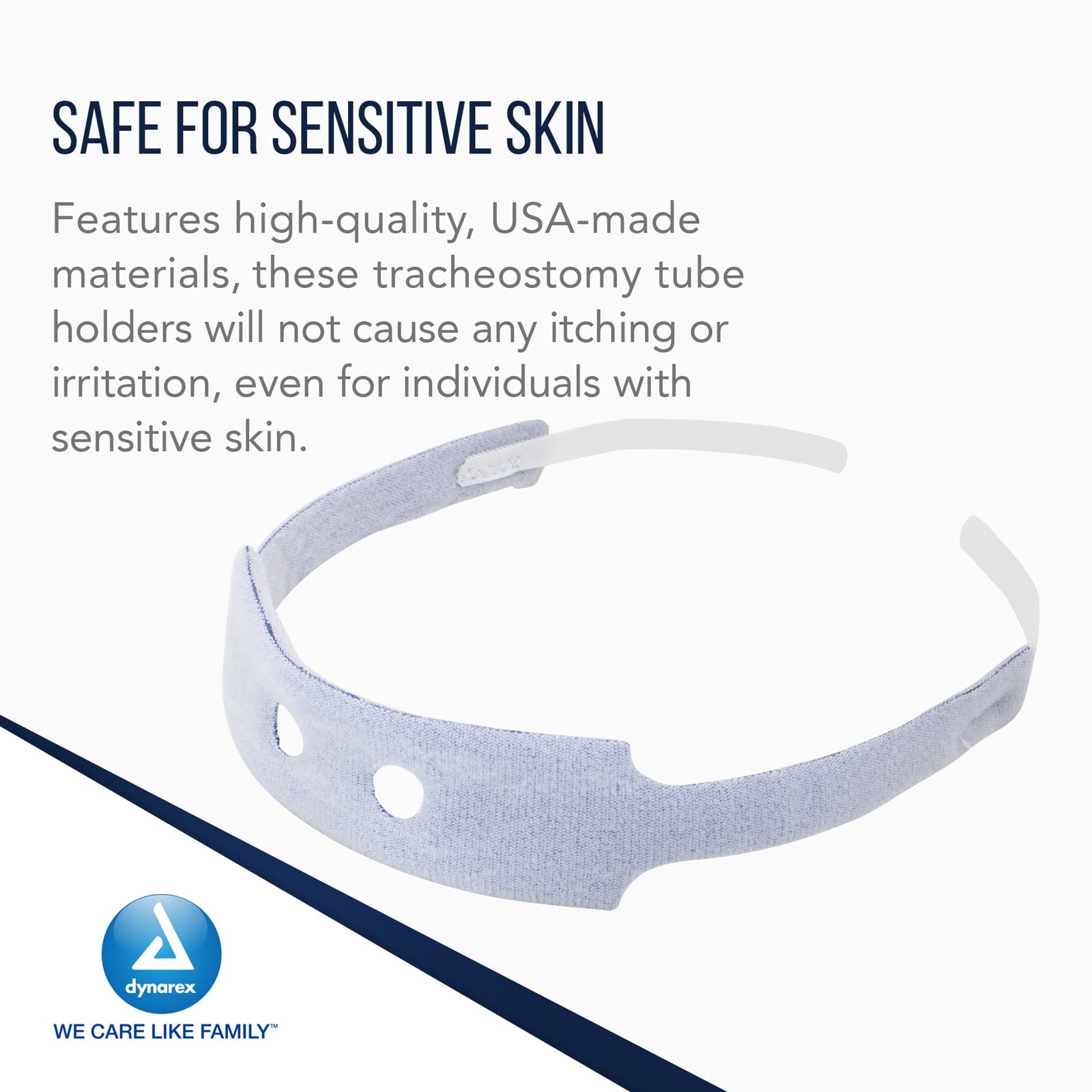 soft foam trach tube holders small