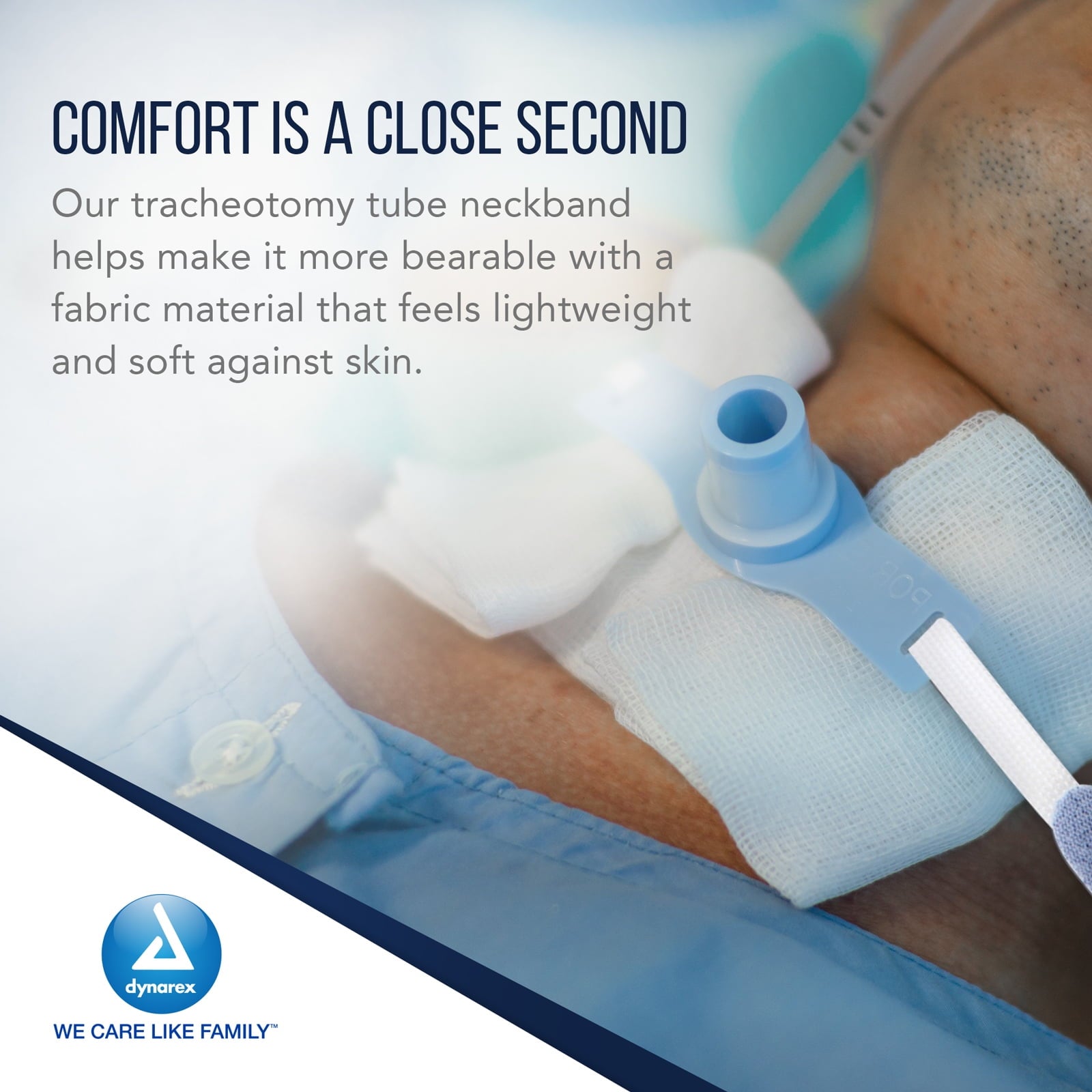 soft foam trach tube holders small