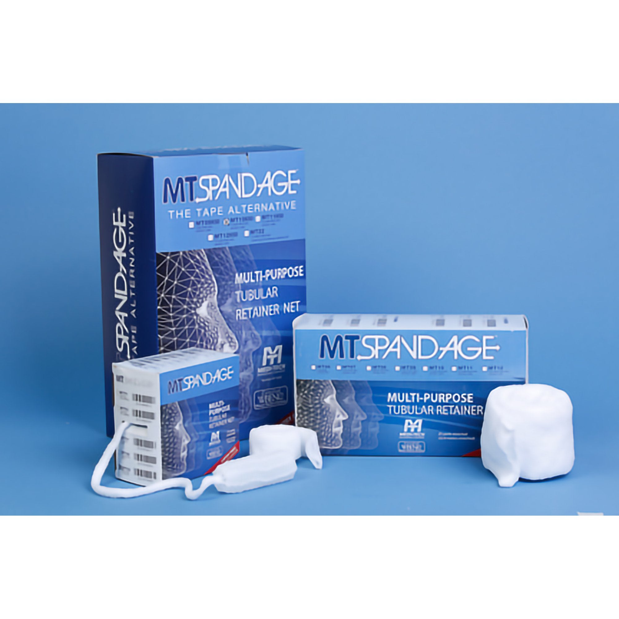 Elastic Net Retainer Dressing MT Spandage Tubular Elastic 25 Yard Size 10 White Large Chest / Back / Perineum / Axilla NonSterile