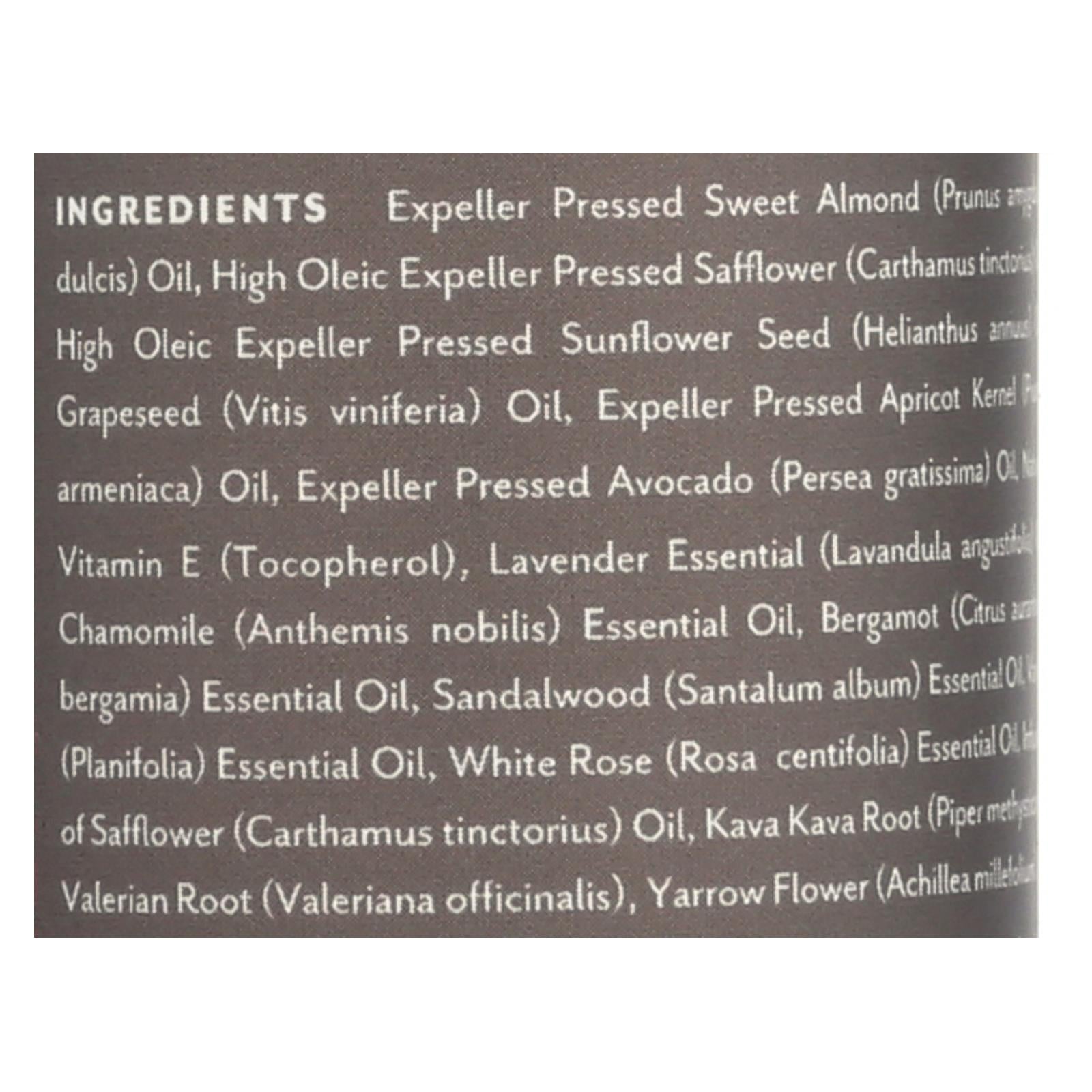 soothing touch bath and body oil rest relax 8 oz