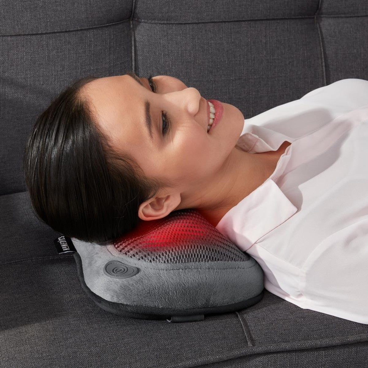 Massage Pillow with Hot & Cold HoMedics Shiatsu 3.94 X 8.66 X 12.99 Inch,Packaging Type- Each