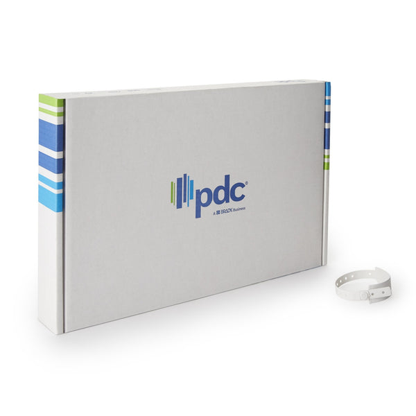 Identification Wristband Speedi Print Write On Band Permanent Snap Without Legend