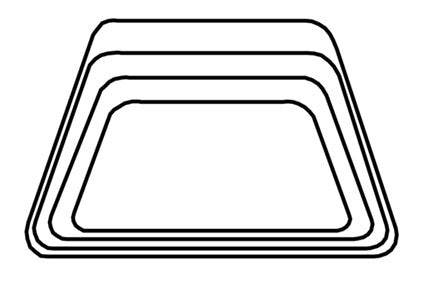 External Nasal Splint Kit Denver Splint 4000 Series 5 Piece Kit / Pre-Cut Thermoplastic Large,Packaging Type- Box