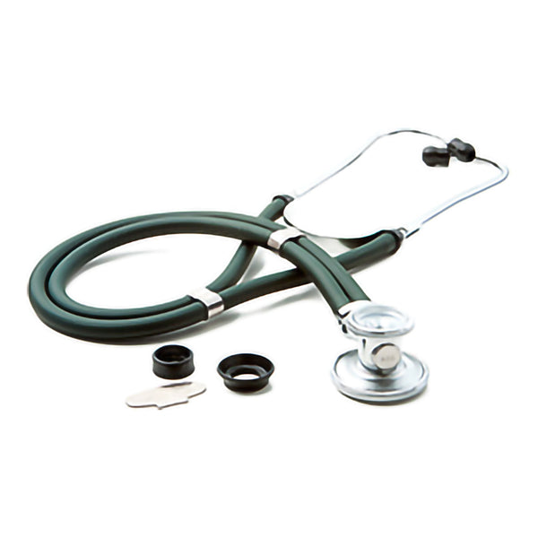 Sprague Stethoscope McKesson Green 2 Tube 22 Inch Tube Double Sided Chestpiece