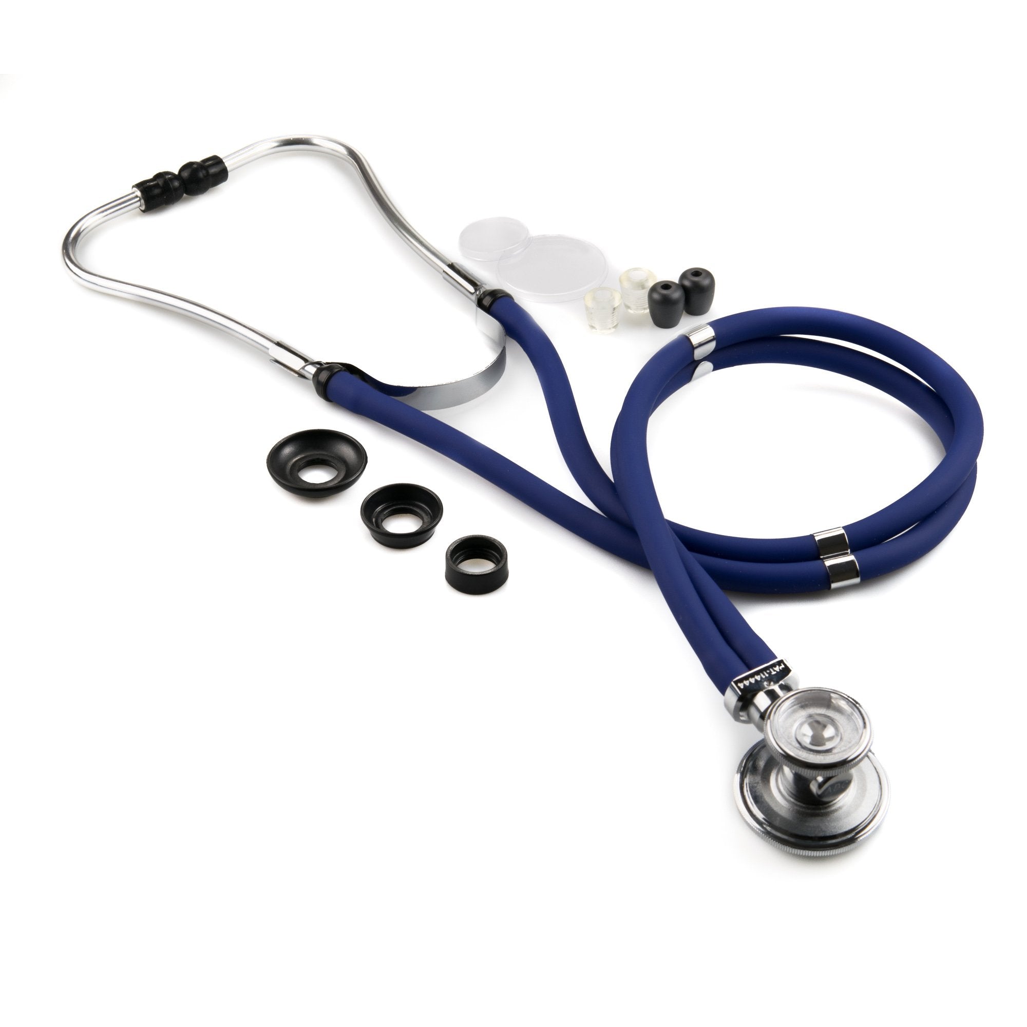 Sprague Stethoscope McKesson LUMEON Blue 2 Tube 22 Inch Tube Double Sided Chestpiece