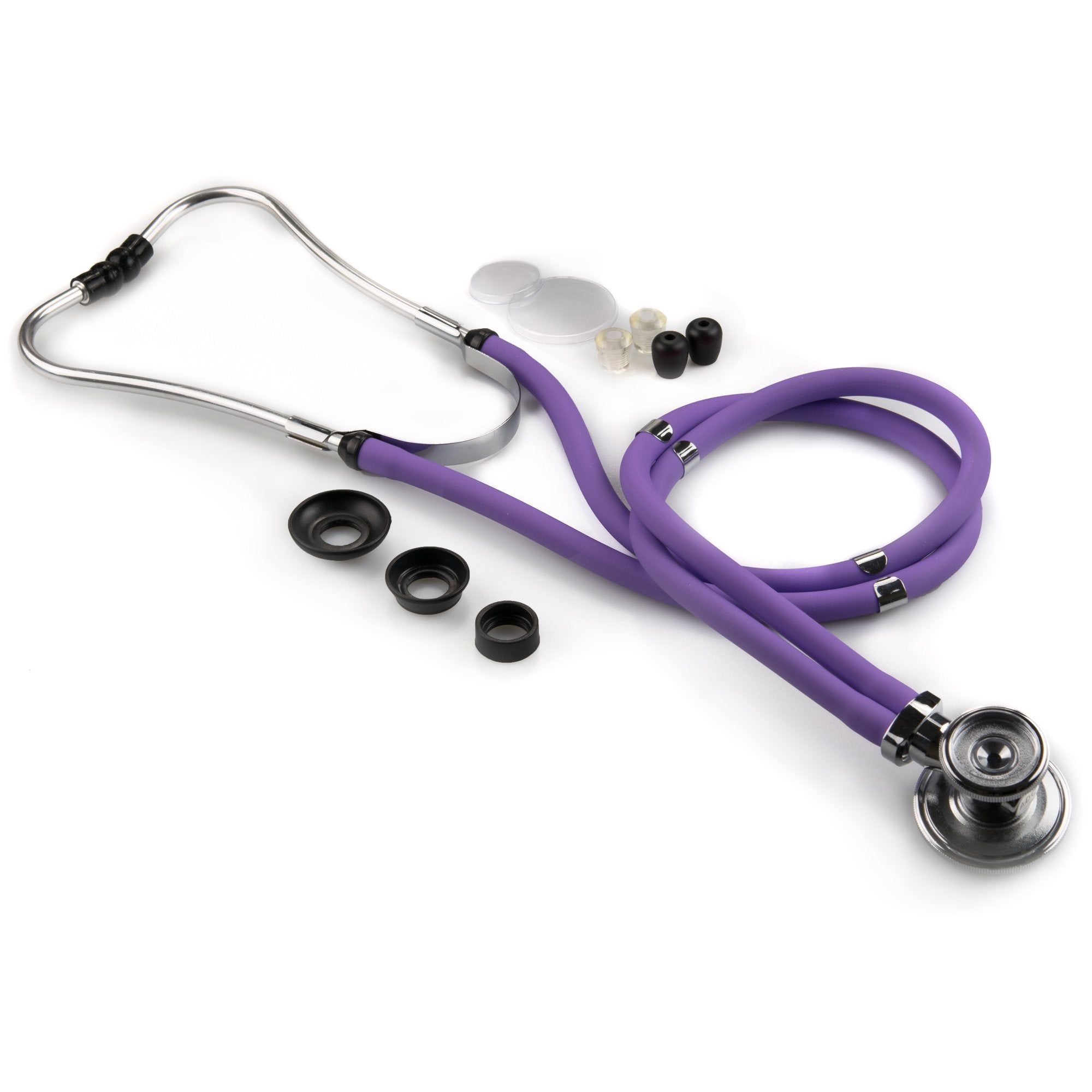 Sprague Stethoscope McKesson LUMEON Lavender 2 Tube 22 Inch Tube Double Sided Chestpiece