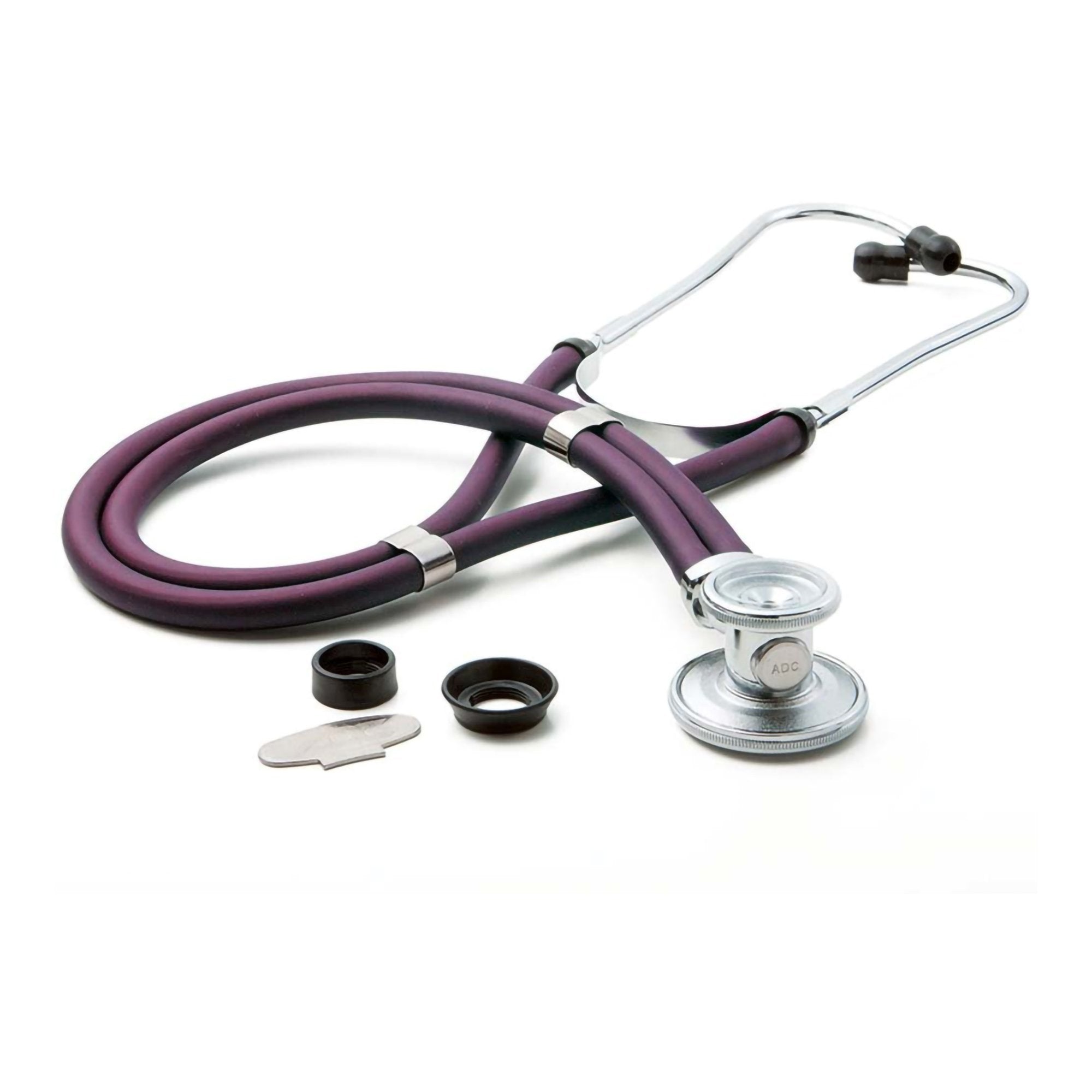 Sprague Stethoscope McKesson Purple 2 Tube 22 Inch Tube Double Sided Chestpiece