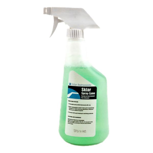 Enzymatic Instrument Detergent Spray Zyme Foam RTU 22 oz. Spray Bottle Mild Scent