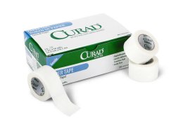 Medical Tape Curad White 1 Inch X 10 Yard Paper NonSterile, Packaging Type- Box