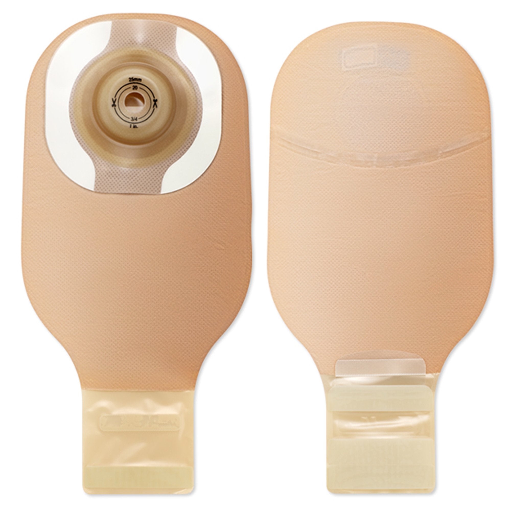 Ostomy Pouch Premier One-Piece System 12 Inch Length Soft Convex, Trim to Fit Up to 1-1/2 Inch Stoma Drainable, Packaging Type- Box