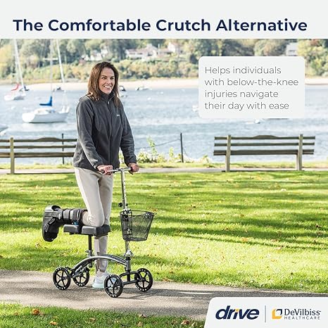 steerable knee walker