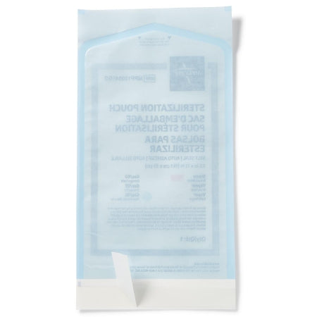 sterilization pouch ethylene oxide eo gas steam 7 1 2 x 13 inch self seal