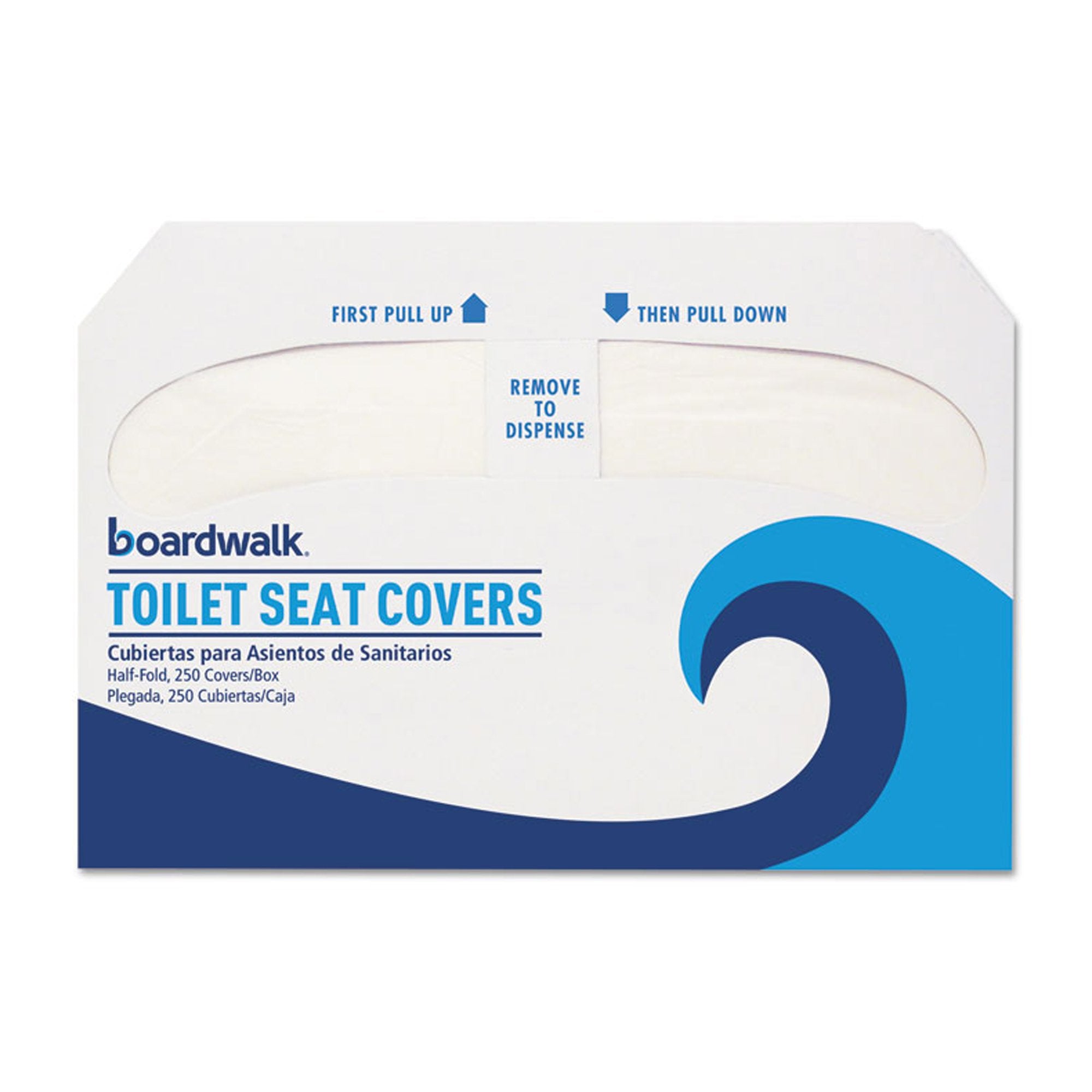 Toilet Seat Cover Boardwalk Half Fold, Packaging Type- Case