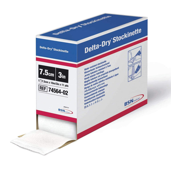 Stockinette Water Resistant Delta Dry 3 Inch X 11 Yard Polypropylene / Nylon / Polyester Mesh NonSterile
