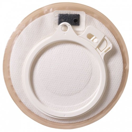 Stoma Cap Assura 3/8   1 1/2 Inch Stoma, Opaque, Two Piece