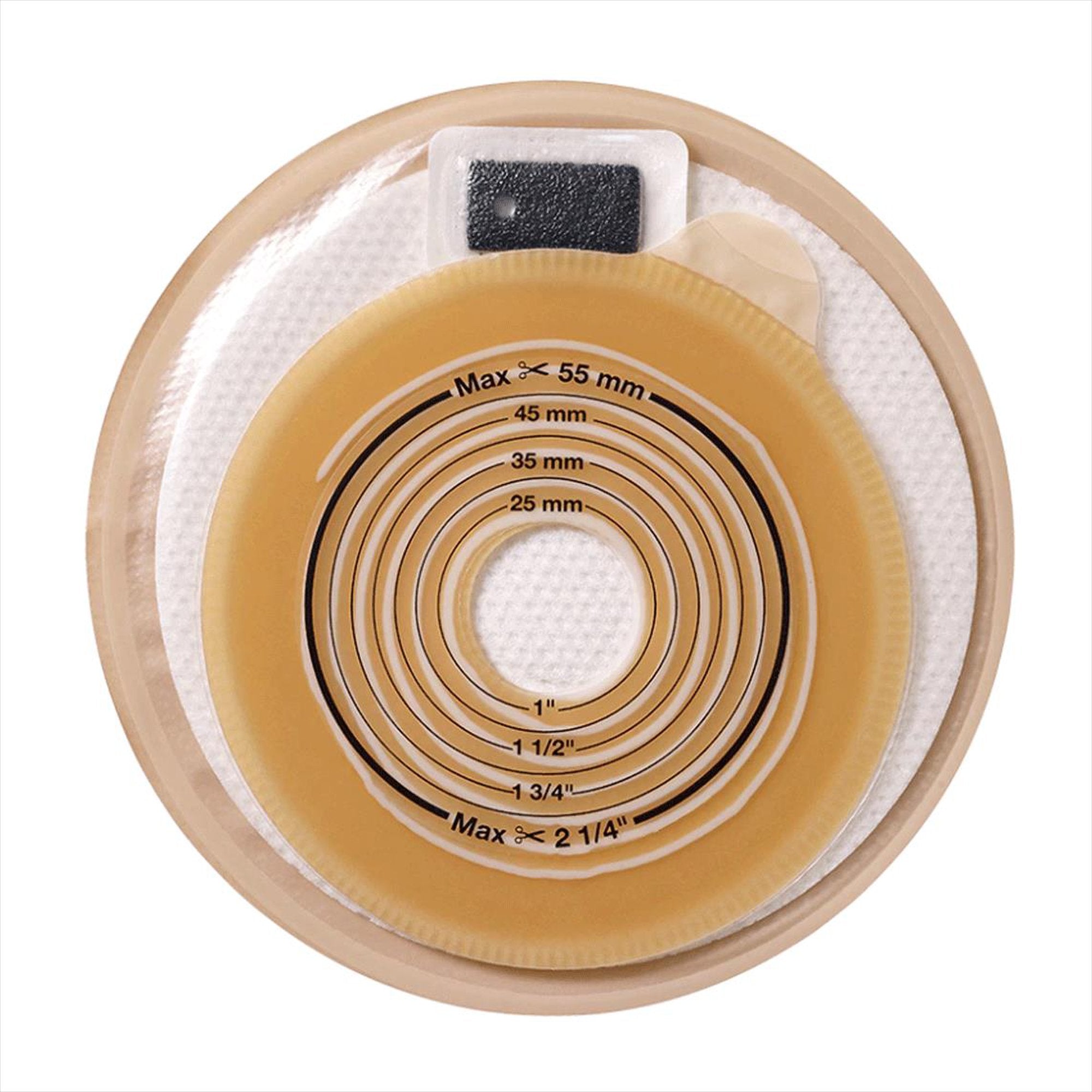 Stoma Cap Assura 13/16 2 1/8 Inch Stoma, Opaque, One Piece