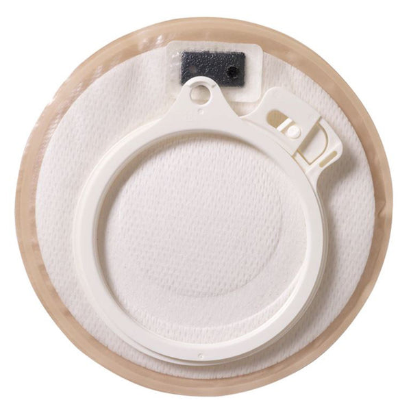 Stoma Cap Assura 3/8   13/4 Inch Stoma, Opaque, Two Piece