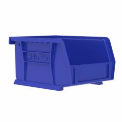 Storage Bin AkroBins Blue Plastic 3 X 4 1/8 X 5 3/8 Inch