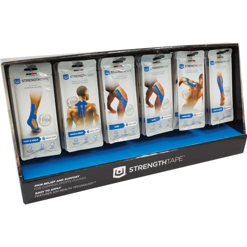 strengthtape kinesiology tape kit display 36 pcs