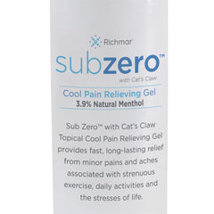 Sub Zero Cool Pain Relieving Gel, 16 oz. with Pump