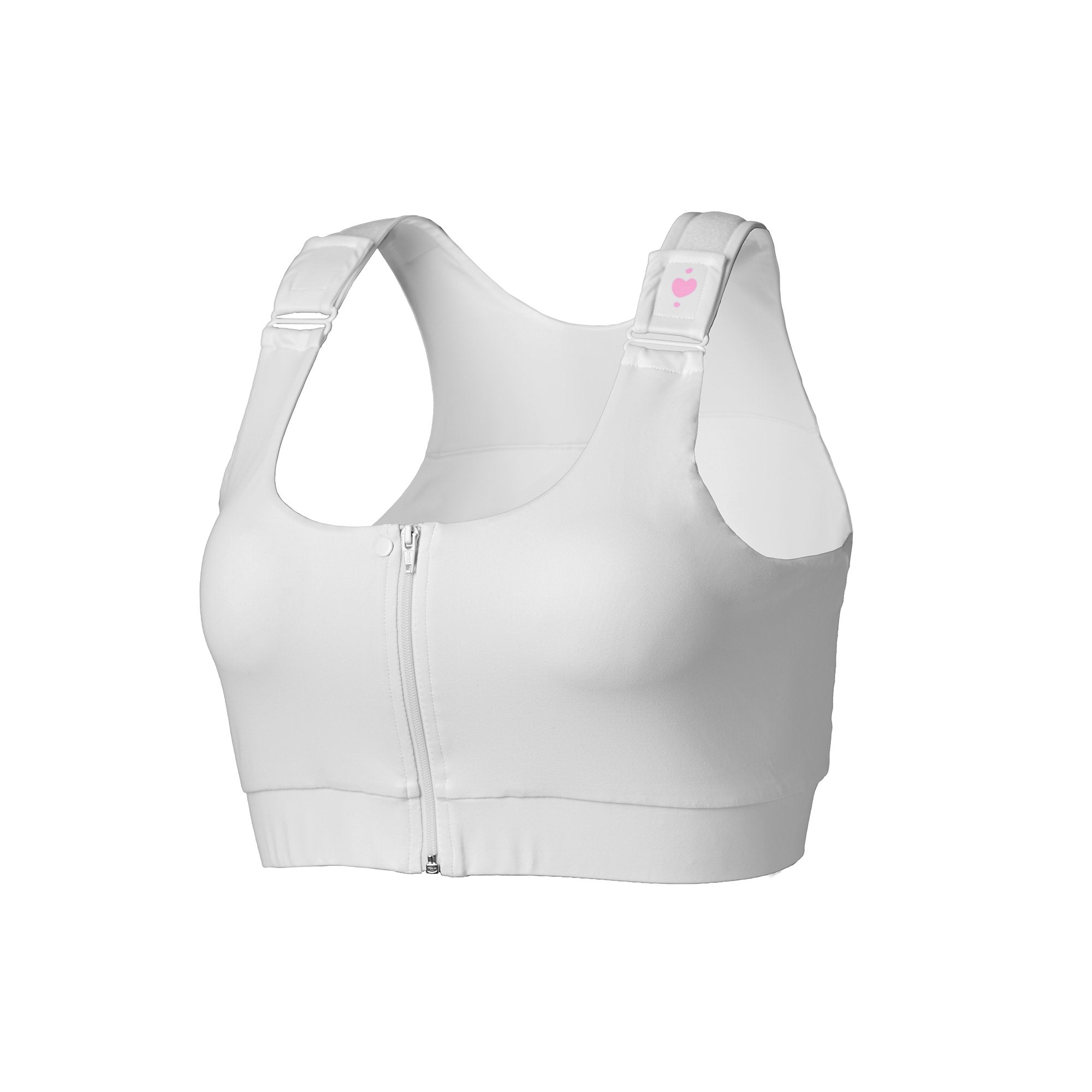 Post Surgical Bra Shirl White Queen Size