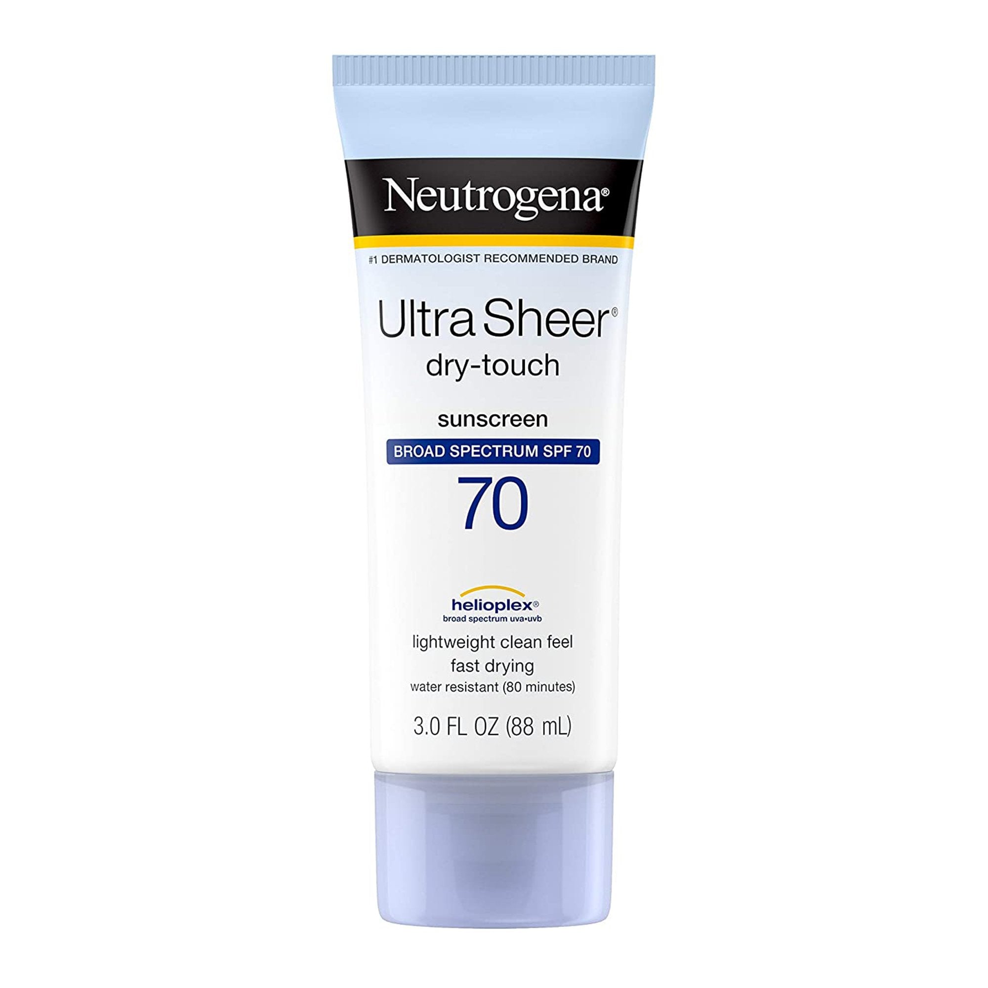 Sunblock Neutrogena Ultra Sheer SPF 70 Lotion 3 oz. Tube