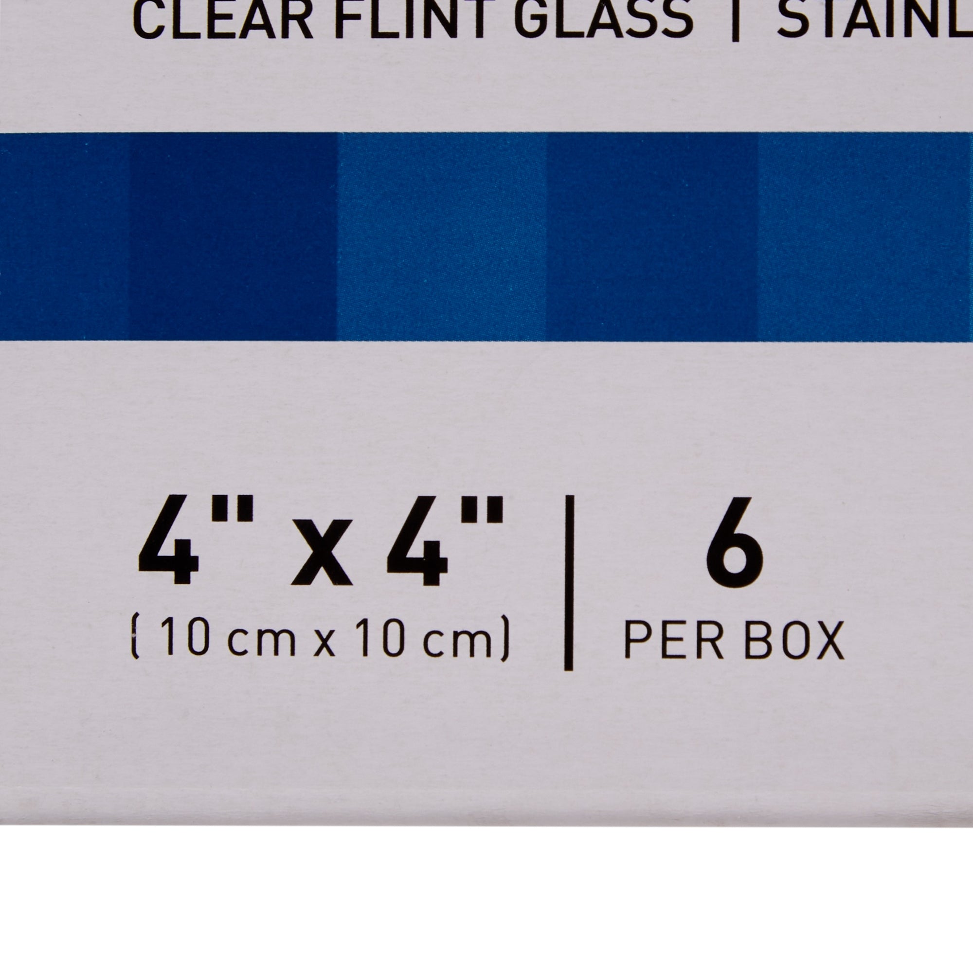 sundry jar mckesson 4 x 4 inch glass clear packaging type box