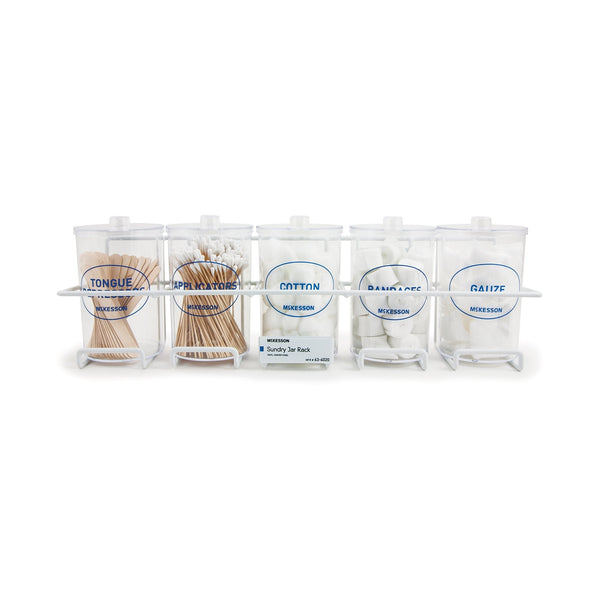 Sundry Jar Rack McKesson Vinyl Coated Steel