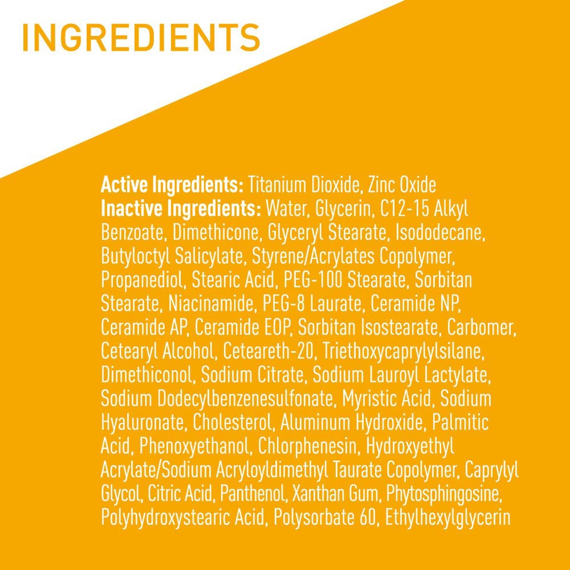 sunscreen cerave hydrating mineral sunscreen face spf 30 lotion 2 5 oz tube