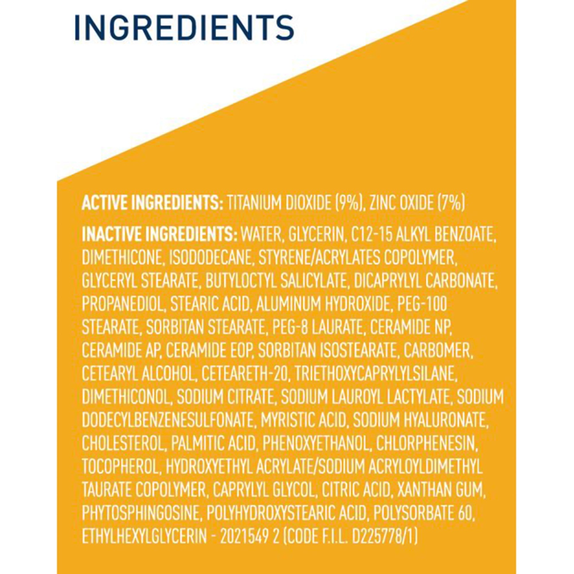 sunscreen cerave hydrating mineral sunscreen face spf 50 lotion 2 5 oz tube