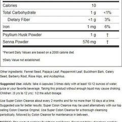 Super Colon Cleanse 120 Caps