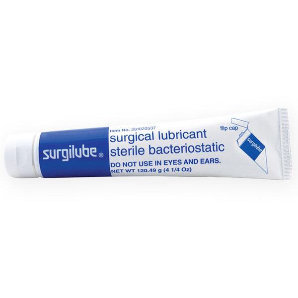 Lubricating Jelly   Carbomer free Surgilube 4.25 oz. Tube Sterile