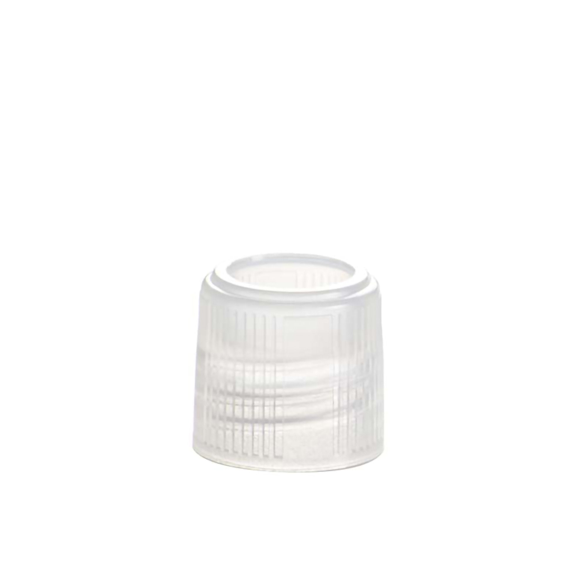 T501 Series Tube Closure Polypropylene Screw Cap Clear For T501 and T502 Series Sample Tube NonSterile
