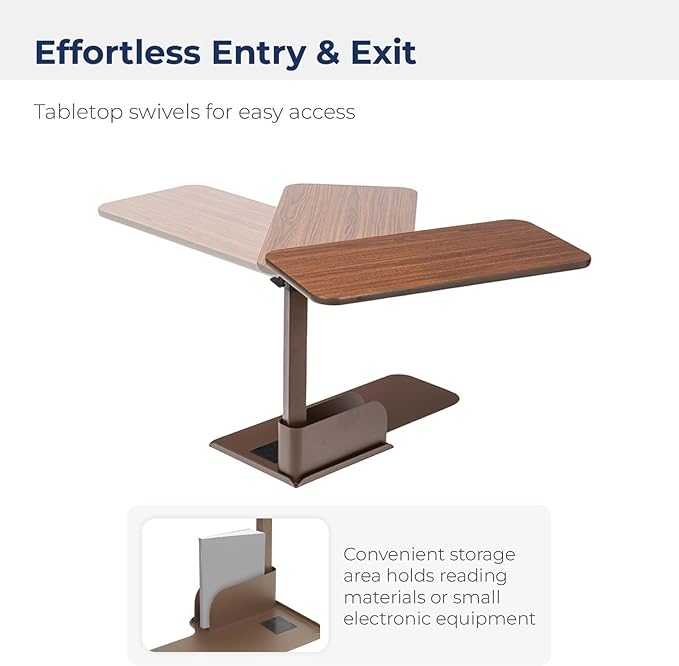 table ez for lift chair right side