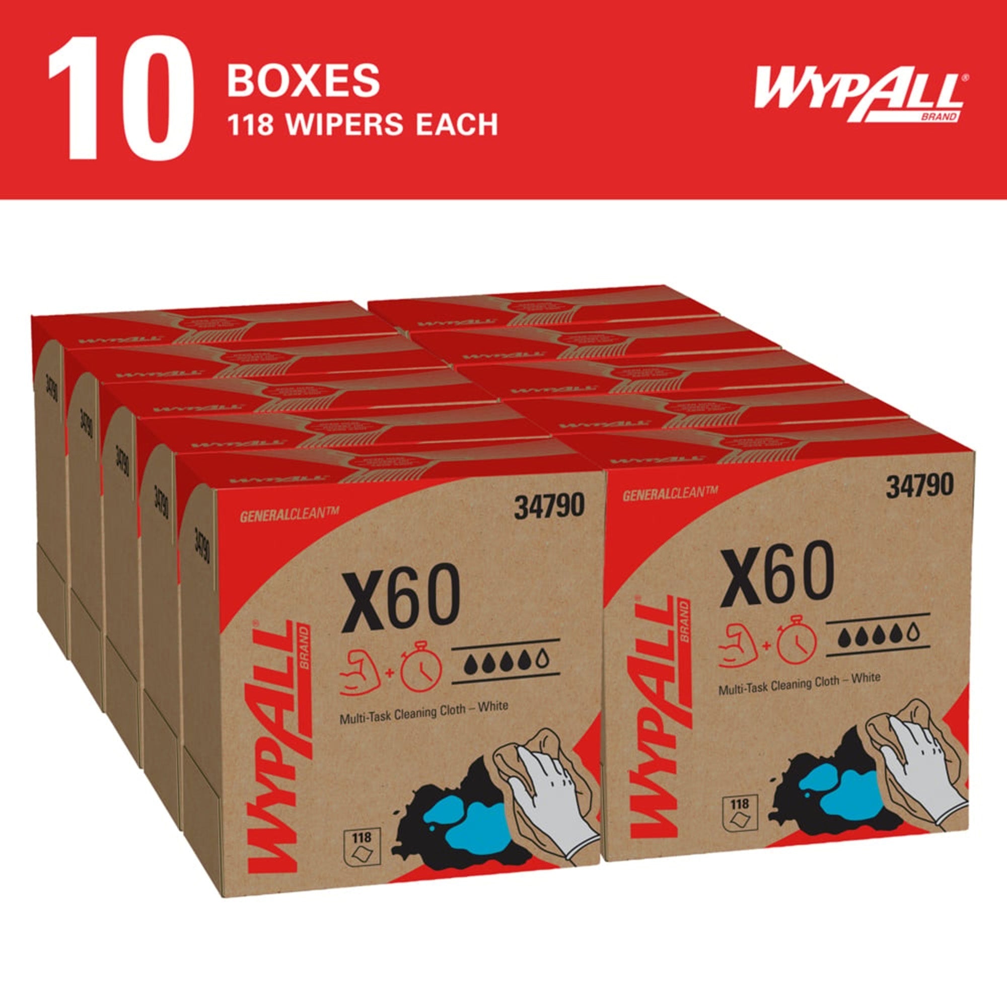 task wipe wypall general clean x60 white nonsterile hydroknit 9 1 x 165 8 inch limited reuse packaging type case