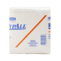 task wipe wypall l30 light duty white nonsterile double re creped 12 x 12 1 2 inch disposable packaging type case
