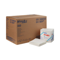 task wipe wypall x60 light duty white nonsterile cellulose polypropylene 12 x 12 1 2 inch reusable packaging type case
