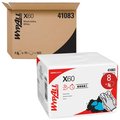 task wipe wypall x60 light duty white nonsterile hydroknit 10 x 12 1 2 inch disposable packaging type case