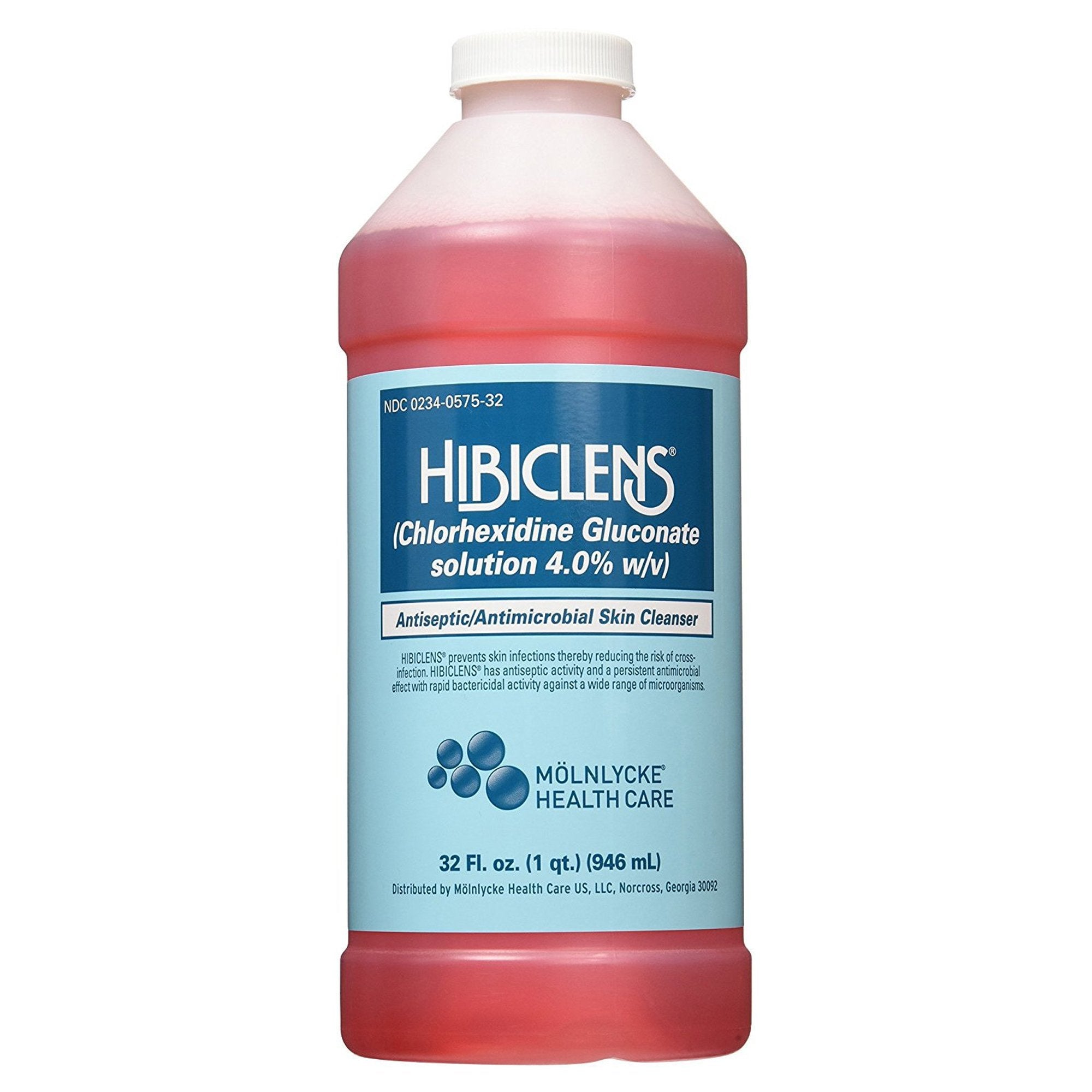 Antiseptic / Antimicrobial Skin Cleanser Hibiclens® 32 oz. Bottle 4% Strength CHG (Chlorhexidine Gluconate) NonSterile