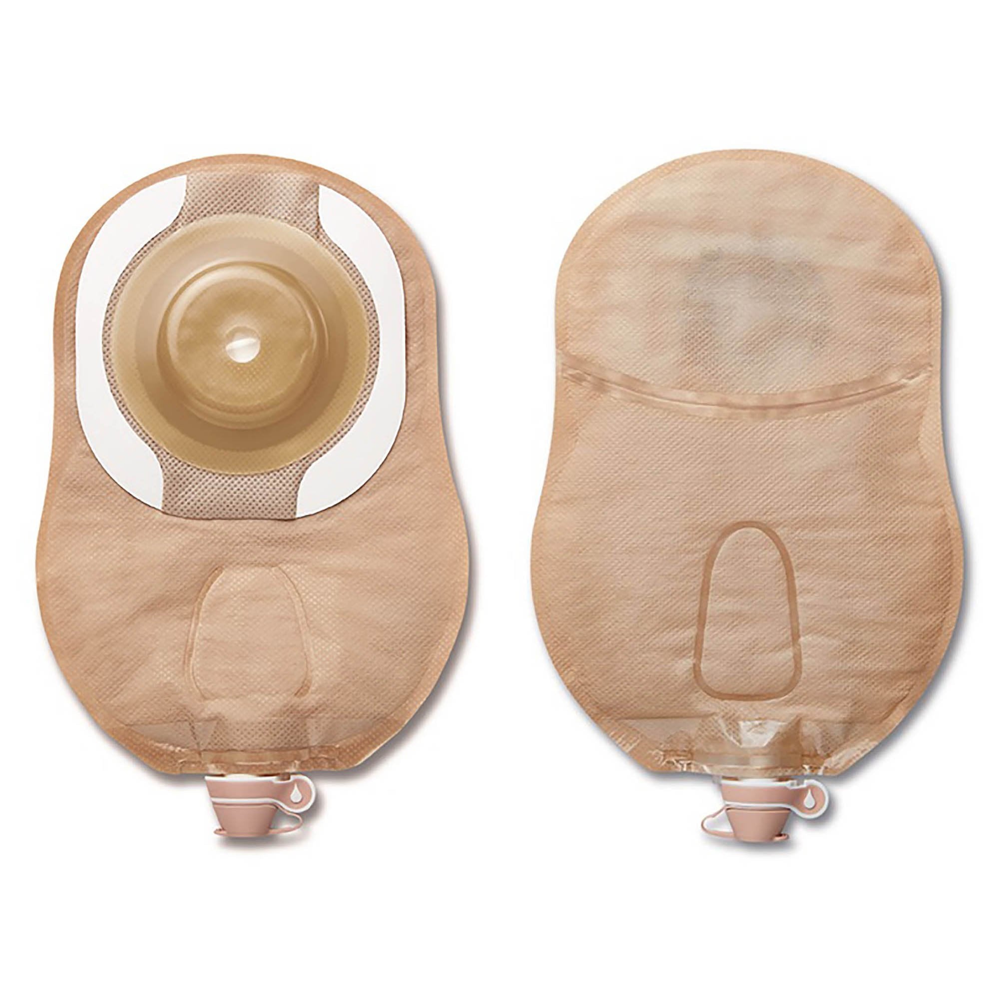 Urostomy Pouch CeraPlus One-Piece System 9 Inch Length Soft Convex, Trim to Fit Up to 2-1/8 Inch Stoma, Packaging Type- Box