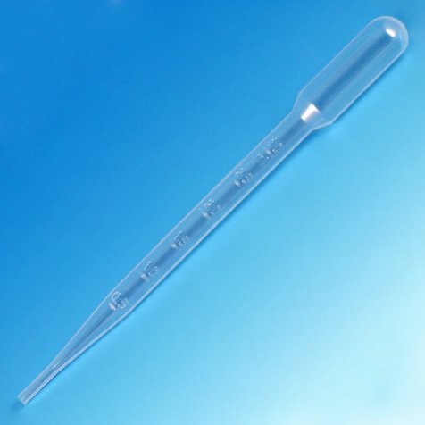 Globe Scientific Transfer Pipette 7 mL Graduated NonSterile, Packaging Type- Box