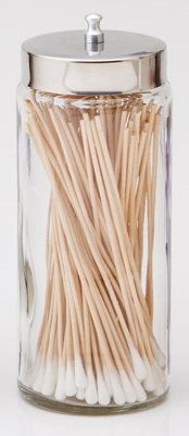 Sundry Jar Glass Clear 3 X 7 Inch