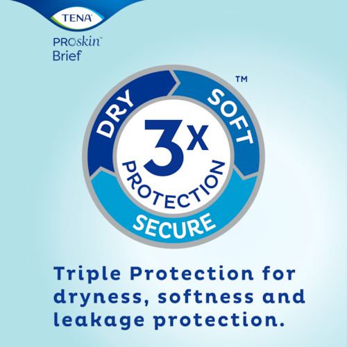 Unisex Adult Incontinence Brief TENA Ultra Medium Disposable Heavy Absorbency, Packaging Type- Case