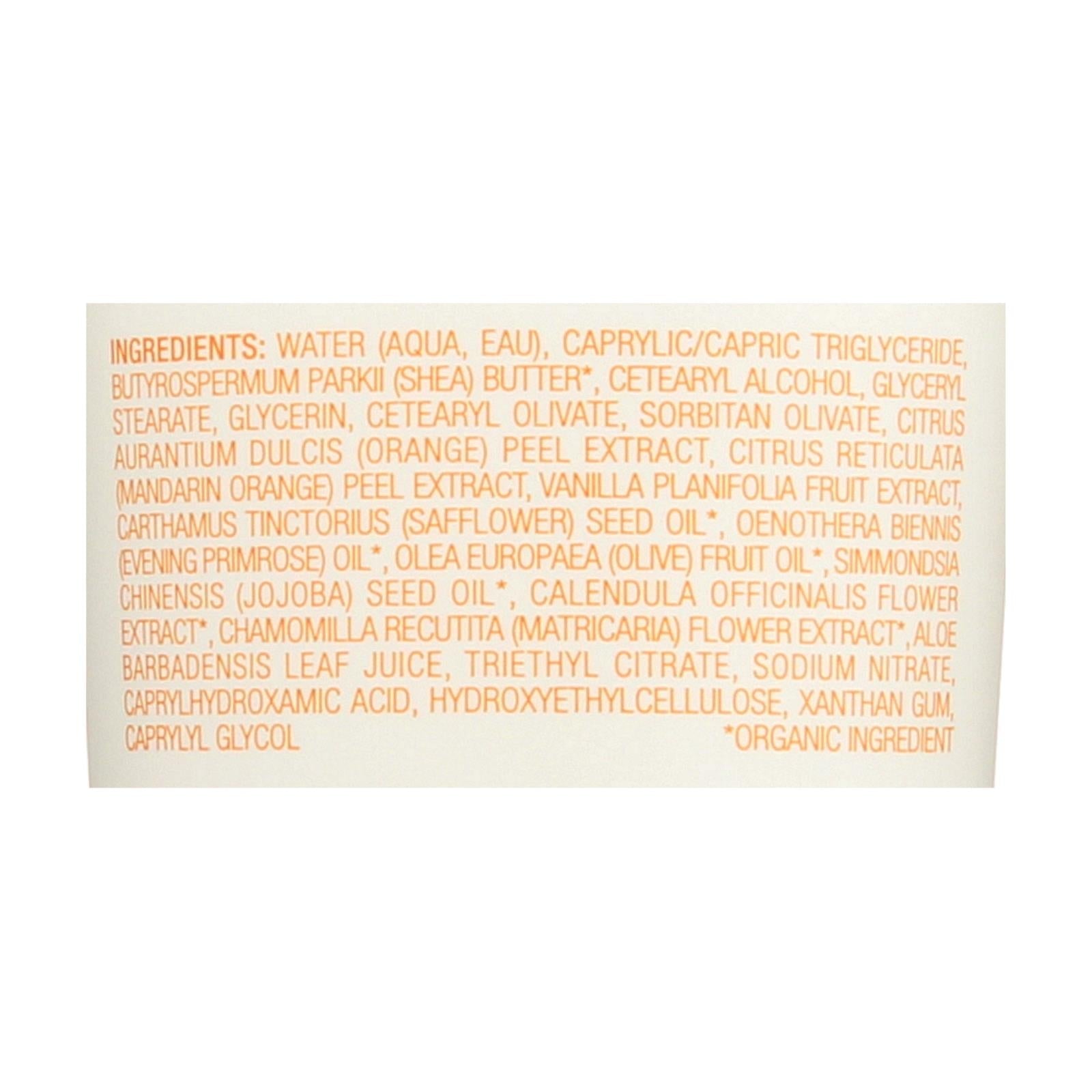 the honest company face and body nourishing lotion sweet orange vanilla 8 5 fl oz